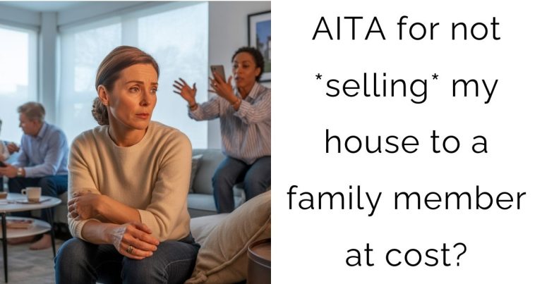 AITA for not *selling* my house to a family member at cost?