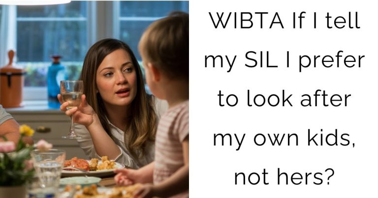 WIBTA If I tell my SIL I prefer to look after my own kids, not hers?