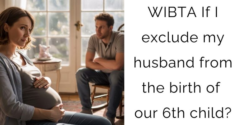 WIBTA If I exclude my husband from the birth of our 6th child?
