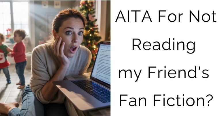 AITA For Not Reading my Friend’s Fan Fiction?