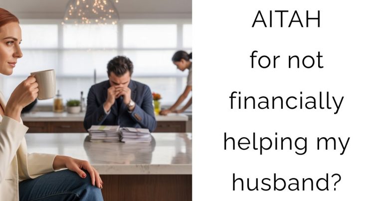 AITAH for not financially helping my husband?