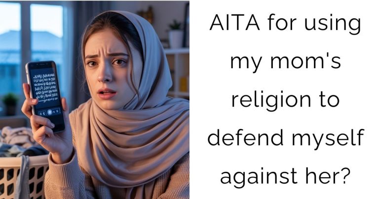 AITA for using my mom’s religion to defend myself against her?