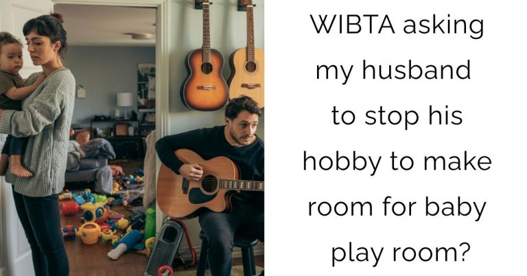 WIBTA asking my husband to stop his hobby to make room for baby play room?