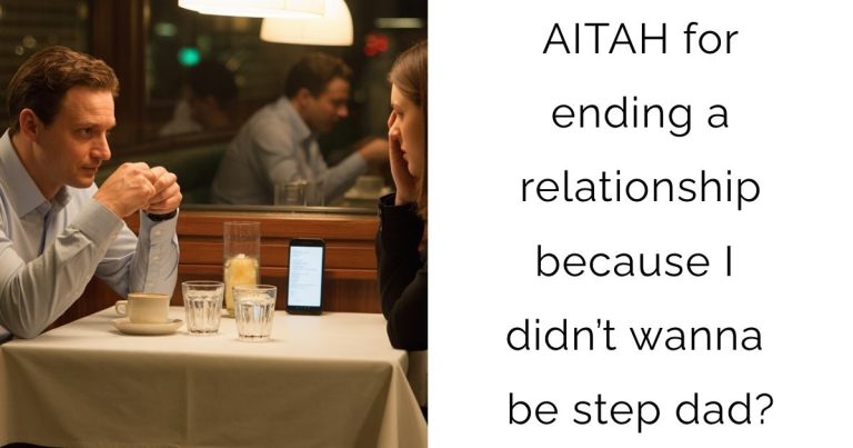 AITAH for ending a relationship because I didn’t wanna be step dad?