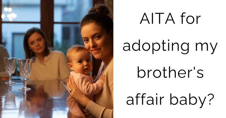 AITA for adopting my brother’s affair baby?