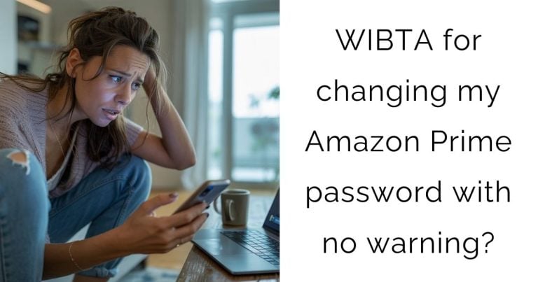 WIBTA for changing my Amazon Prime password with no warning?