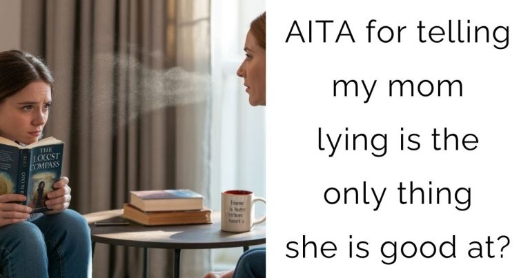 AITA for telling my mom lying is the only thing she is good at?