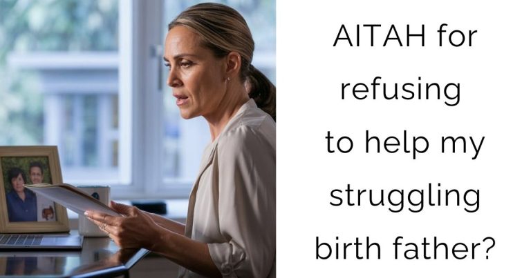 AITAH for refusing to help my struggling birth father?