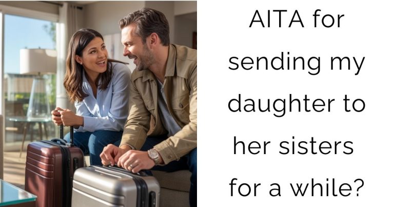 AITA for sending my daughter to her sisters for a while?