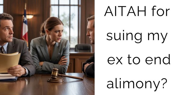AITAH for suing my ex to end alimony?