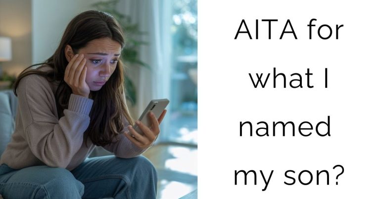 AITA for what I named my son?