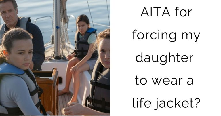 AITA for forcing my daughter to wear a life jacket?