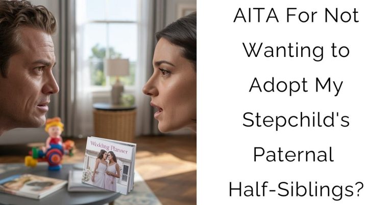 AITA For Not Wanting to Adopt My Stepchild’s Paternal Half-Siblings?