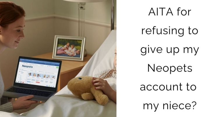 AITA for refusing to give up my Neopets account to my niece?