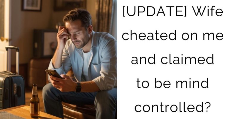 [UPDATE] Wife cheated on me and claimed to be mind controlled?