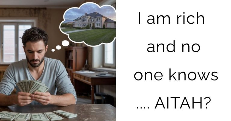 Secret Millionaire Dilemma: AITAH for Hiding My Wealth from Friends and Girlfriend?