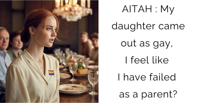 AITAH: My daughter came out as gay, I feel like I have failed as a parent?