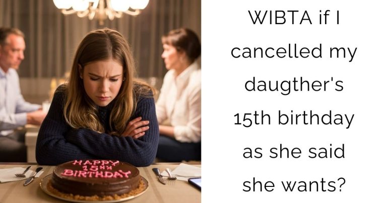 WIBTA if I cancelled my daugther’s 15th birthday as she said she wants?