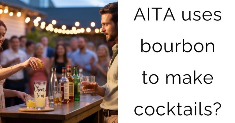 AITA uses bourbon to make cocktails?
