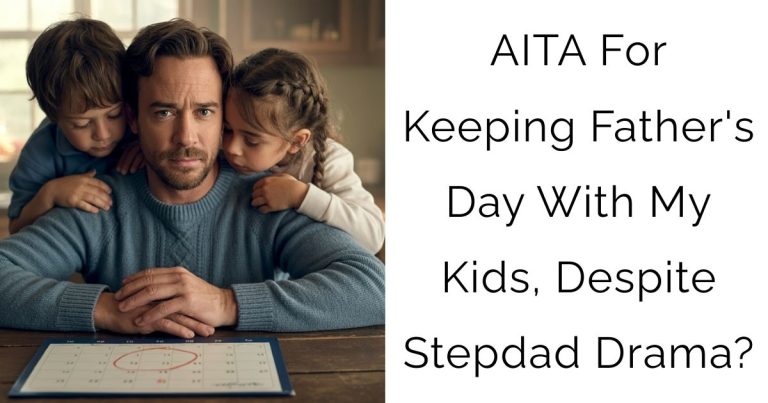 AITA For Keeping Father’s Day With My Kids, Despite Stepdad Drama?