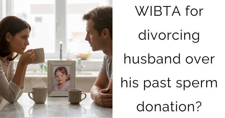 WIBTA for divorcing husband over his past sperm donation?