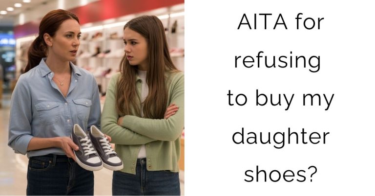 AITA for refusing to buy my daughter shoes?