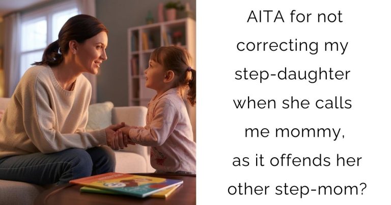 AITA for not correcting my step-daughter when she calls me mommy, as it offends her other step-mom?