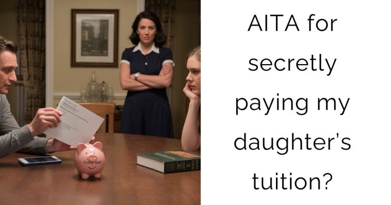 AITA for secretly paying my daughter’s tuition?