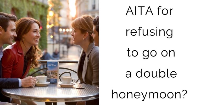 AITA for refusing to go on a double honeymoon?
