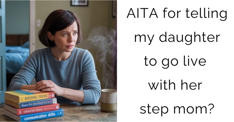 AITA for telling my daughter to go live with her step mom?