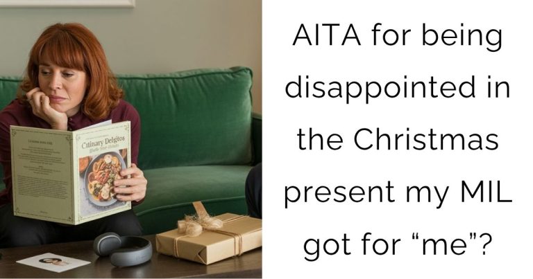 AITA for being disappointed in the Christmas present my MIL got for “me”?