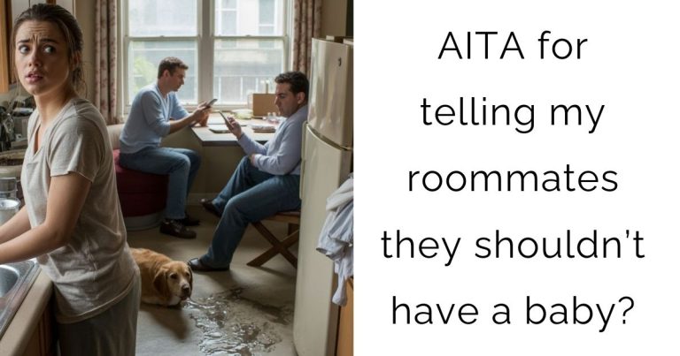 AITA for telling my roommates they shouldn’t have a baby?