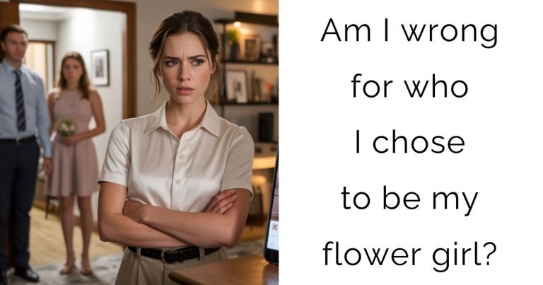 Am I wrong for who I chose to be my flower girl?