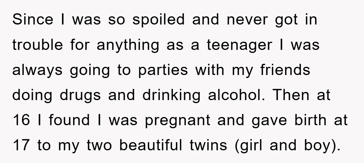 Since I was so spoiled and never got in trouble for anything as a teenager I was always going to parties with my friends doing drugs and drinking alcohol. Then...