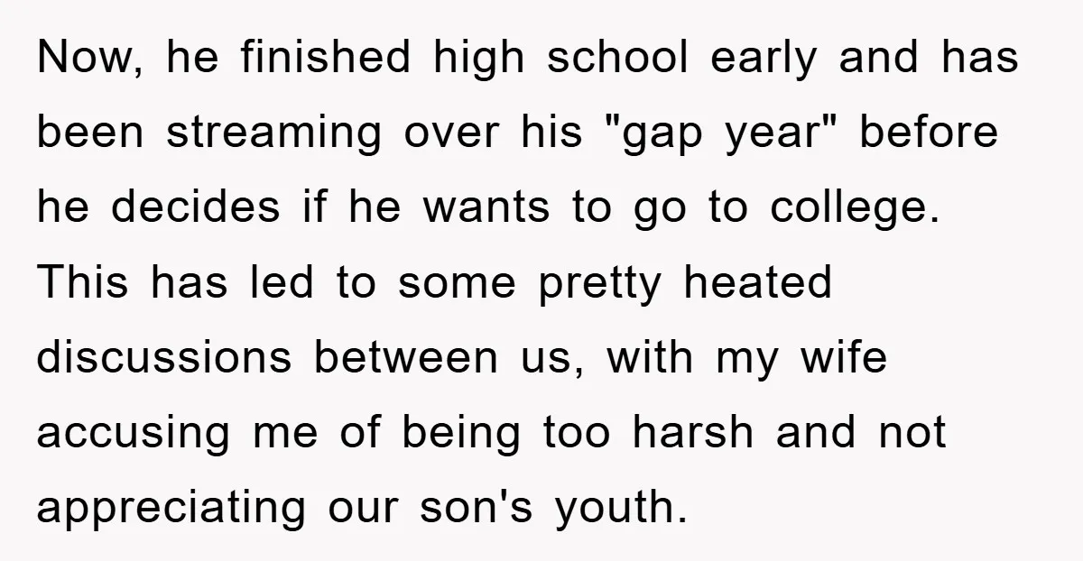 Now, he finished high school early and has been streaming over his "gap year" before he decides if he wants to go to college. This has led to some pretty...