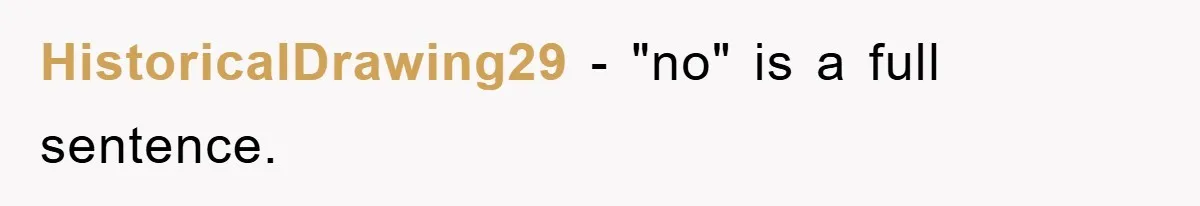 HistoricalDrawing29 − "no" is a full sentence.