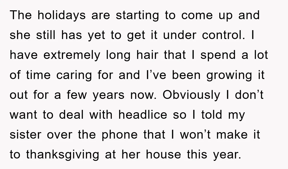 The holidays are starting to come up and she still has yet to get it under control. I have extremely long hair that I spend a lot of time caring...