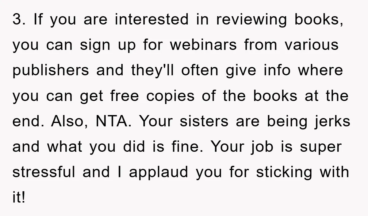 3. If you are interested in reviewing books, you can sign up for webinars from various publishers and they'll often give info where you can get free copies of the...