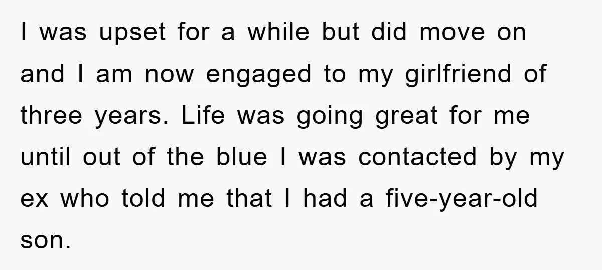 I was upset for a while but did move on and I am now engaged to my girlfriend of three years. Life was going great for me until out of...