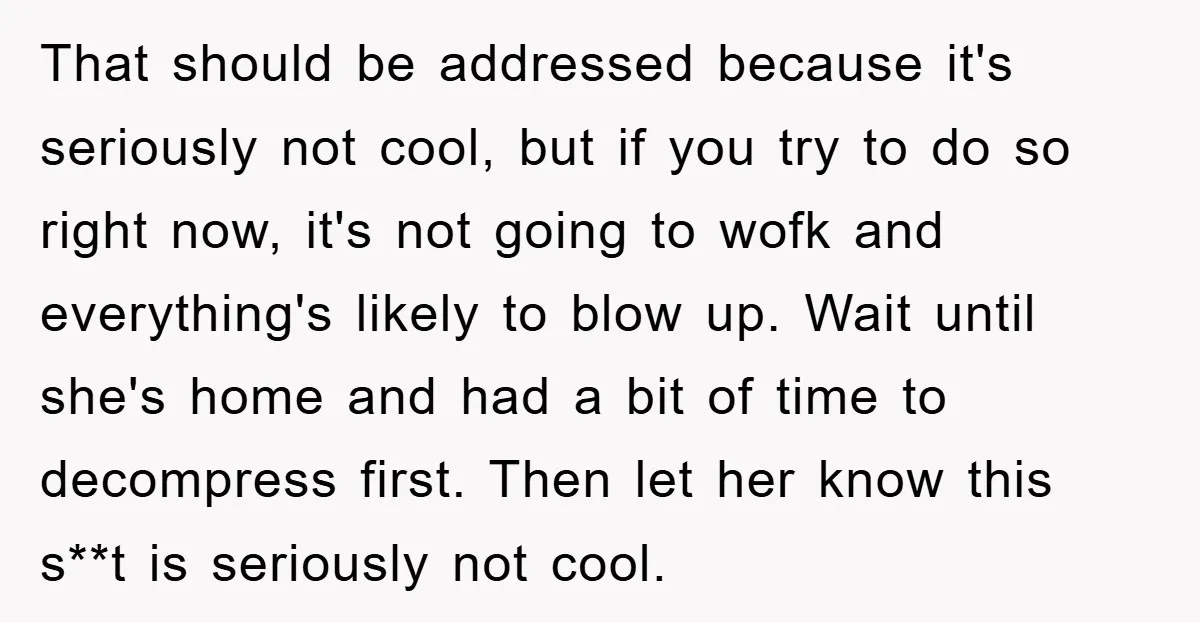 That should be addressed because it's seriously not cool, but if you try to do so right now, it's not going to wofk and everything's likely to blow up. Wait...