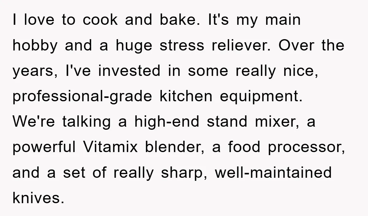 I love to cook and bake. It's my main hobby and a huge stress reliever. Over the years, I've invested in some really nice, professional-grade kitchen equipment. We're talking a...