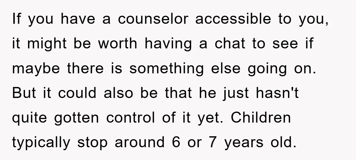If you have a counselor accessible to you, it might be worth having a chat to see if maybe there is something else going on. But it could also be...