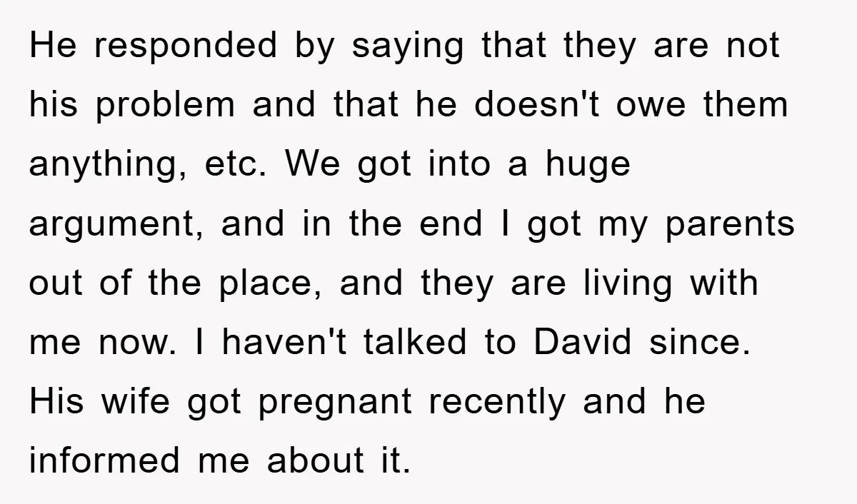 He responded by saying that they are not his problem and that he doesn't owe them anything, etc. We got into a huge argument, and in the end I got...