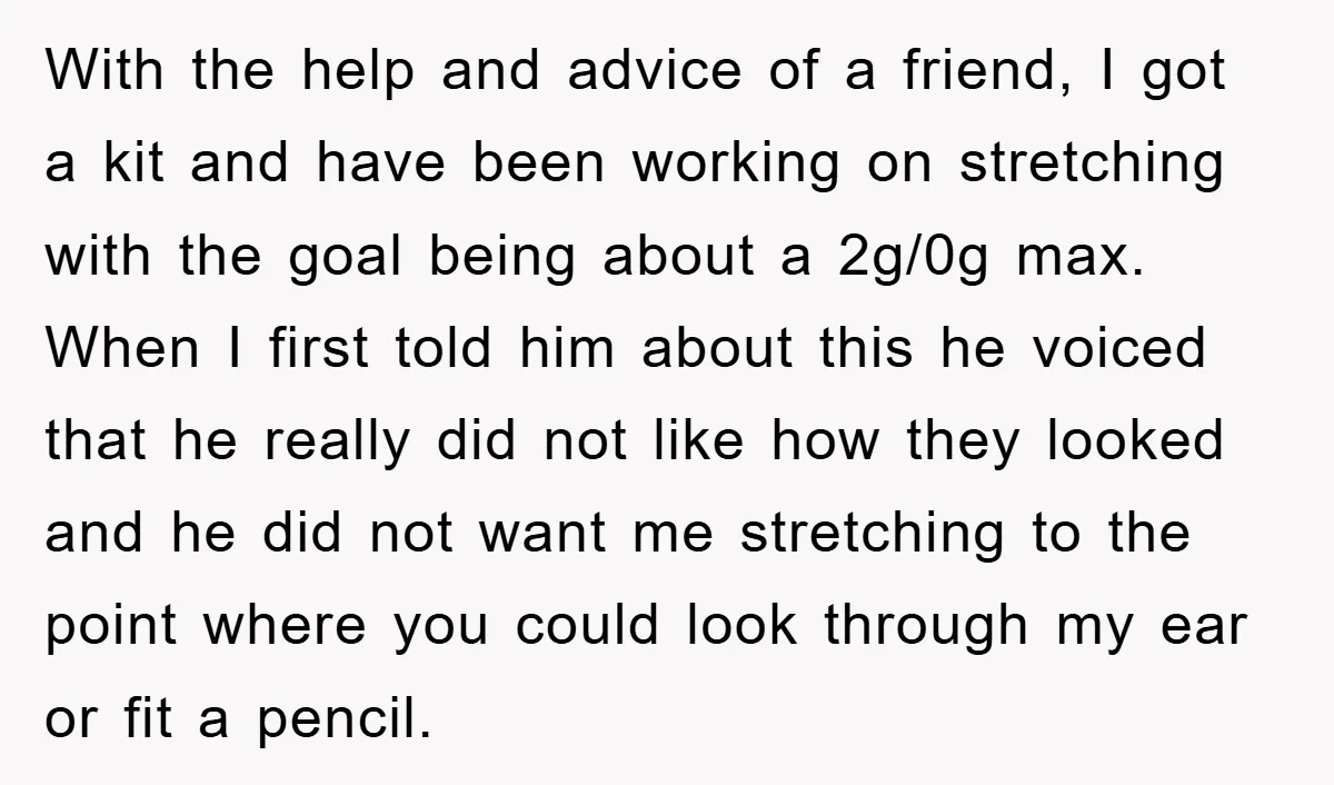With the help and advice of a friend, I got a kit and have been working on stretching with the goal being about a 2g/0g max. When I first told...