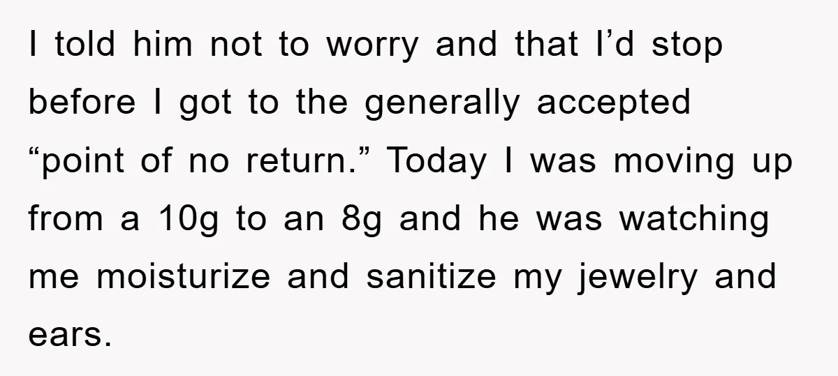 I told him not to worry and that I’d stop before I got to the generally accepted “point of no return.” Today I was moving up from a 10g to...