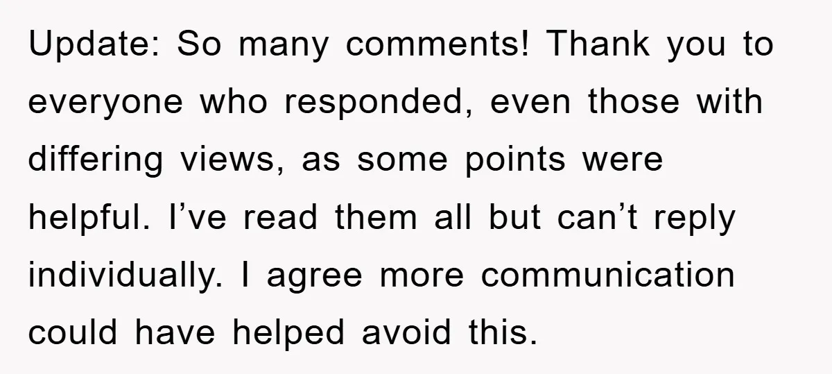 Update: So many comments! Thank you to everyone who responded, even those with differing views, as some points were helpful. I’ve read them all but can’t reply individually. I agree...