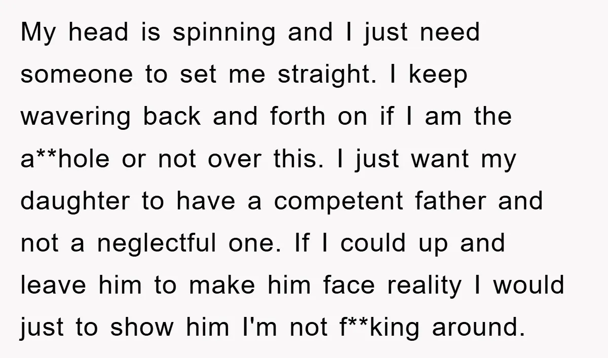 My head is spinning and I just need someone to set me straight. I keep wavering back and forth on if I am the a**hole or not over this. I...