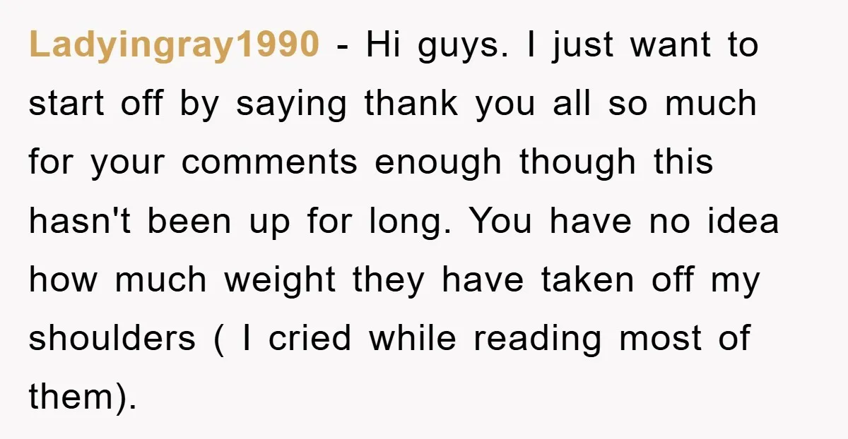 Ladyingray1990 − Hi guys. I just want to start off by saying thank you all so much for your comments enough though this hasn't been up for long. You have...