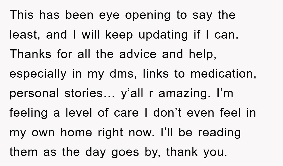 This has been eye opening to say the least, and I will keep updating if I can. Thanks for all the advice and help, especially in my dms, links to...