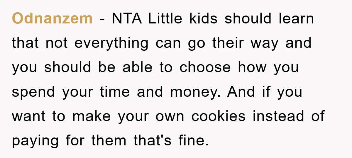 Odnanzem − NTA Little kids should learn that not everything can go their way and you should be able to choose how you spend your time and money. And if...